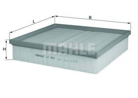 Повітряний фільтр LX 946 KNECHT