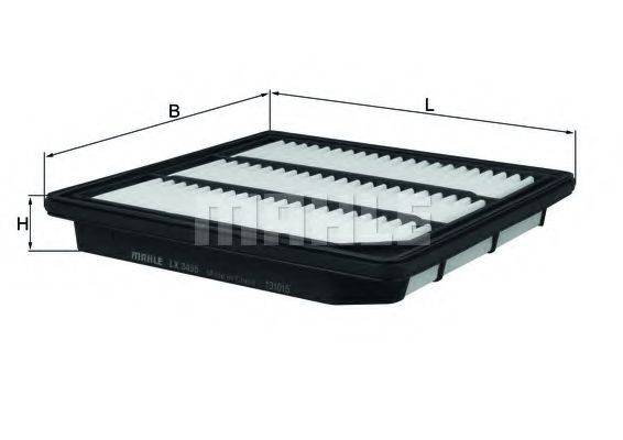 Повітряний фільтр LX 3455 KNECHT