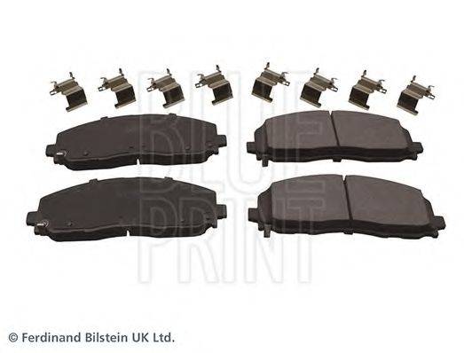 Комплект гальмівних колодок, дискове гальмо ADA104268 BLUE PRINT