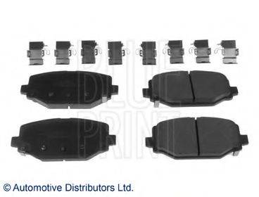 Комплект гальмівних колодок, дискове гальмо ADA104271 BLUE PRINT