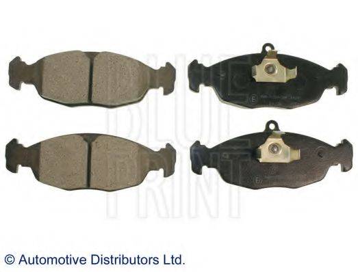 Комплект гальмівних колодок, дискове гальмо ADG04276 BLUE PRINT