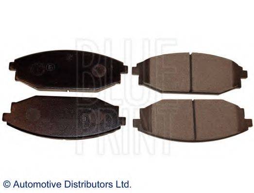 Комплект гальмівних колодок, дискове гальмо ADG04287 BLUE PRINT