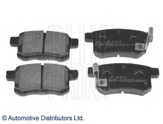 Комплект гальмівних колодок, дискове гальмо ADH24281 BLUE PRINT