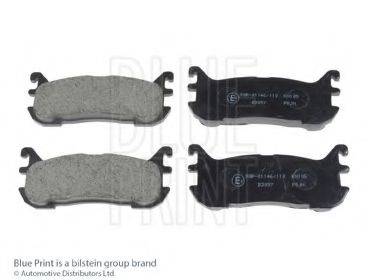 Комплект гальмівних колодок, дискове гальмо ADM54234 BLUE PRINT