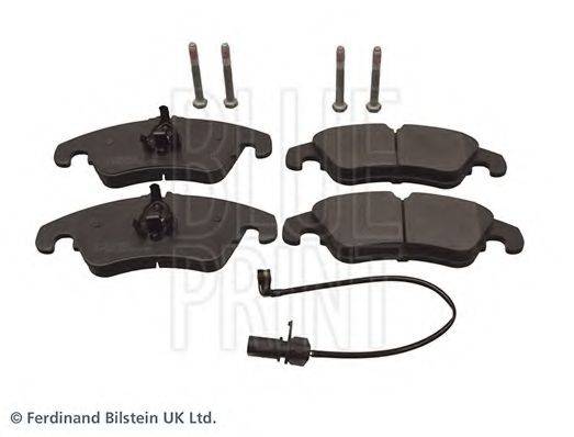 Комплект гальмівних колодок, дискове гальмо ADV184212 BLUE PRINT