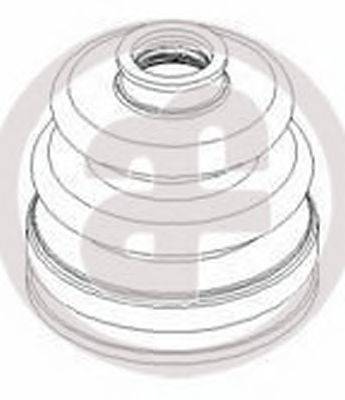 Комплект пильника, приводний вал D8429 AUTOFREN SEINSA