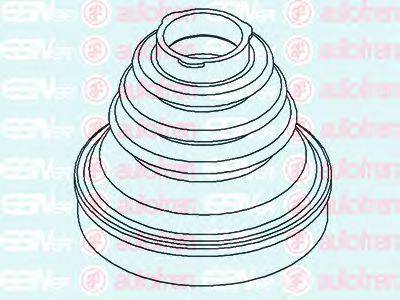 Комплект пильника, приводний вал D8532 AUTOFREN SEINSA