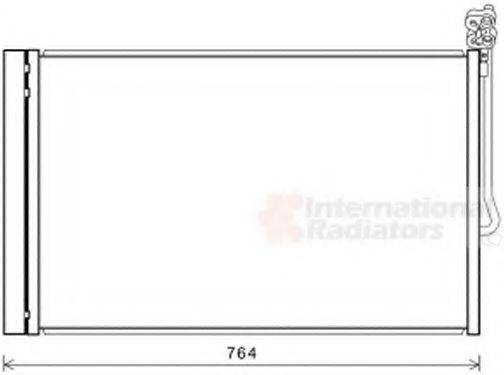 Конденсатор, кондиціонер 58005334 VAN WEZEL