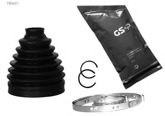 Монтажний комплект, сильфон приводного валу 780421 GSP