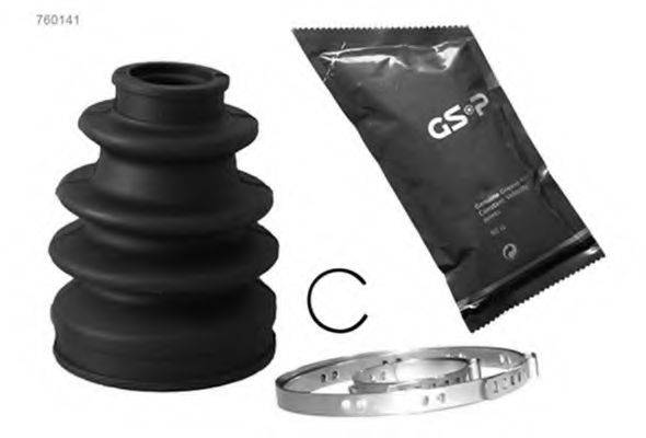 Монтажний комплект, сильфон приводного валу 760141 GSP