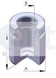 Поршень, корпус скоби гальма 150572-C ERT