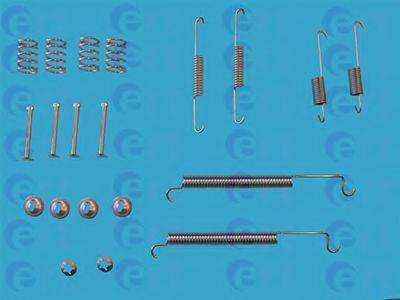 Комплектуючі, гальмівна колодка 310011 ERT
