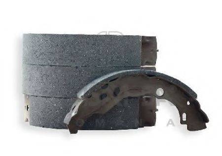 Комплект гальмівних колодок 30298 ASAM