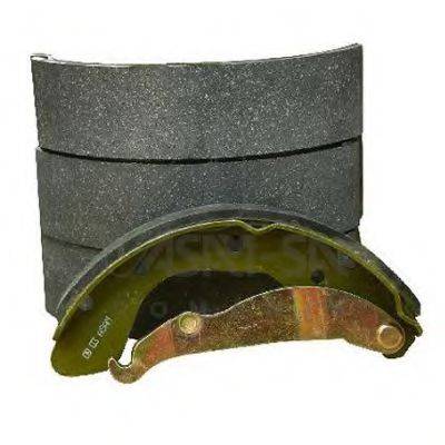 Комплект гальмівних колодок 50085 ASAM