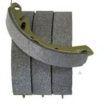 Комплект гальмівних колодок 53041 ASAM