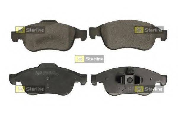 Комплект гальмівних колодок, дискове гальмо BD S686 STARLINE