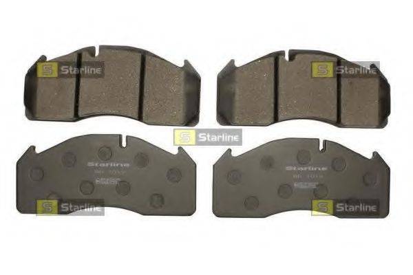 Комплект гальмівних колодок, дискове гальмо BD T013 STARLINE