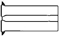 Прокладка, кришка головки циліндра RC0397 BGA