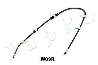 Трос, стоянкова гальмівна система 131W09R JAPKO