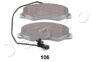 Комплект гальмівних колодок, дискове гальмо 51106 JAPKO