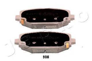 Комплект гальмівних колодок, дискове гальмо 51908 JAPKO