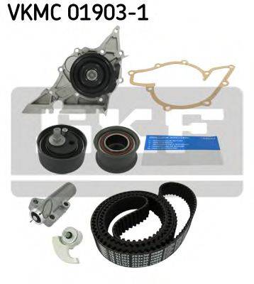 Водяний насос + комплект зубчастого ременя VKMC 01903-1 SKF