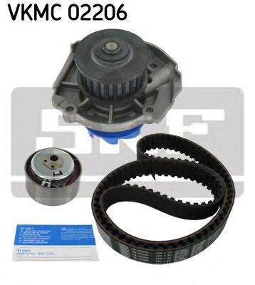 Водяний насос + комплект зубчастого ременя VKMC 02206 SKF