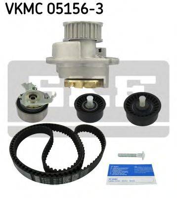 Водяний насос + комплект зубчастого ременя VKMC 05156-3 SKF