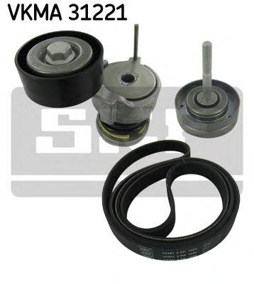 Полікліновий ремінний комплект VKMV 6PK1880 SKF