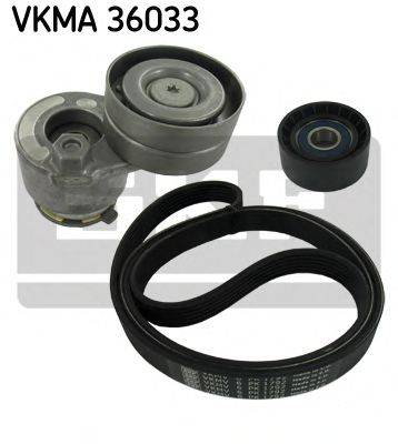 Полікліновий ремінний комплект VKMV 6PK1792 SKF
