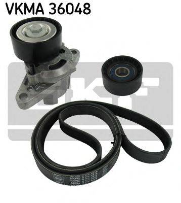 Полікліновий ремінний комплект VKM 36020 SKF