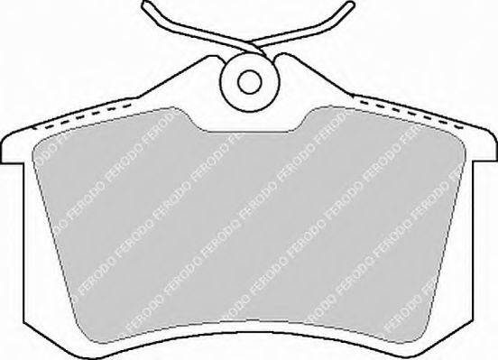 Комплект гальмівних колодок, дискове гальмо 440607960R RENAULT