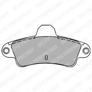 Комплект гальмівних колодок, дискове гальмо