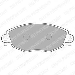 Комплект гальмівних колодок, дискове гальмо