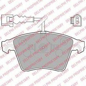 Комплект гальмівних колодок, дискове гальмо