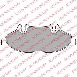 Комплект гальмівних колодок, дискове гальмо