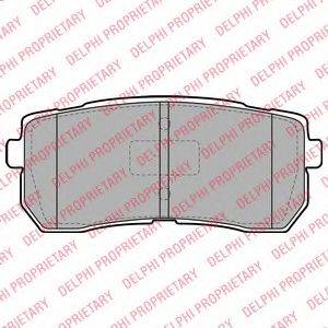 Комплект гальмівних колодок, дискове гальмо