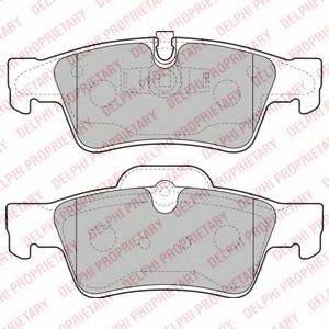 Комплект гальмівних колодок, дискове гальмо