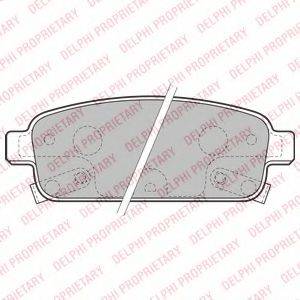 Комплект гальмівних колодок, дискове гальмо