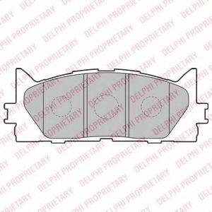 Комплект гальмівних колодок, дискове гальмо