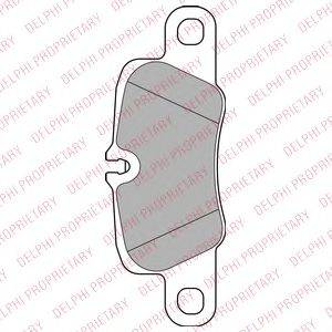 Комплект гальмівних колодок, дискове гальмо