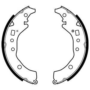 Комплект гальмівних колодок LS2079 DELPHI
